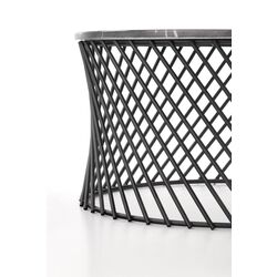 Masa pentru reviste Halmar Minerwa (Gray Marble/Black) Thumb