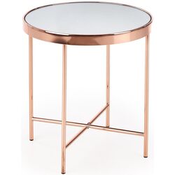 Журнальный столик Halmar Mira (Copper/Glass)