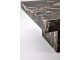 Masa pentru reviste Halmar Monolit (Black Marble)