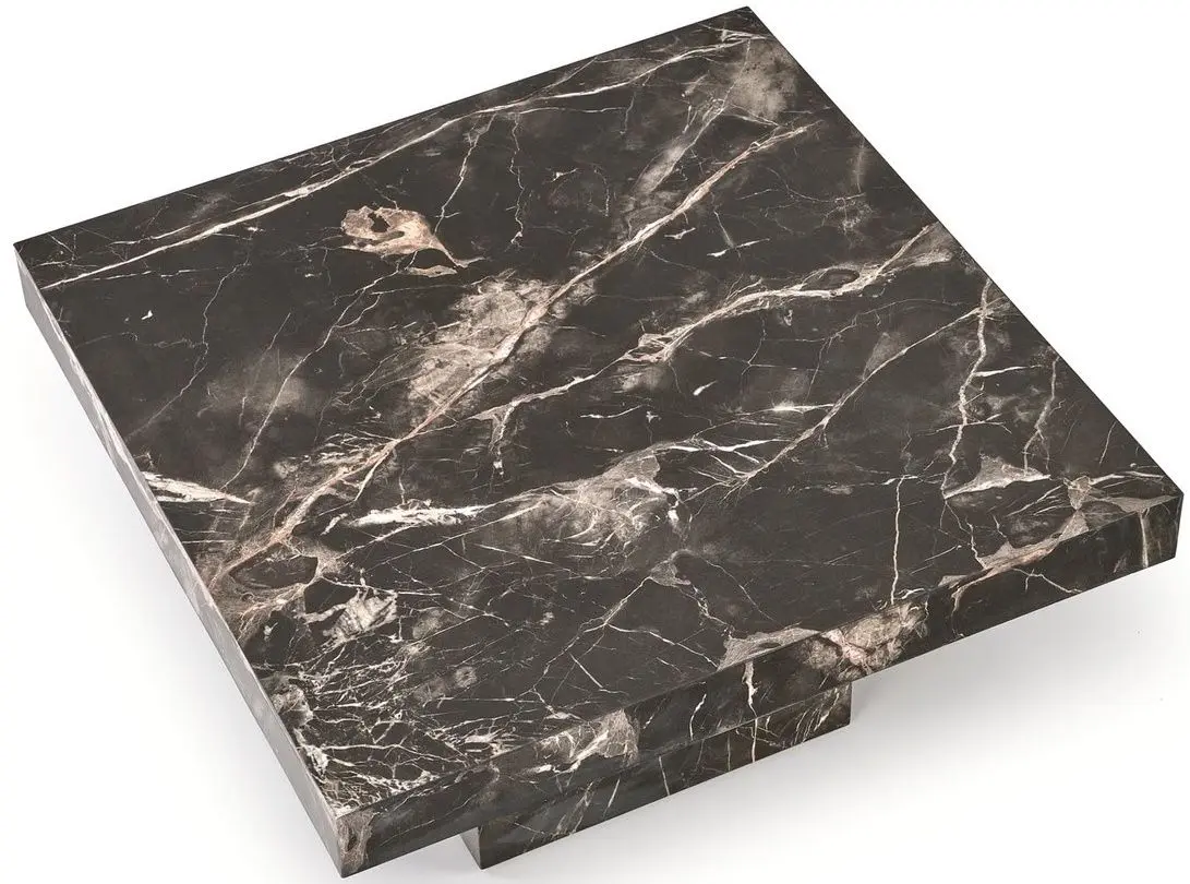Masa pentru reviste Halmar Monolit (Black Marble)