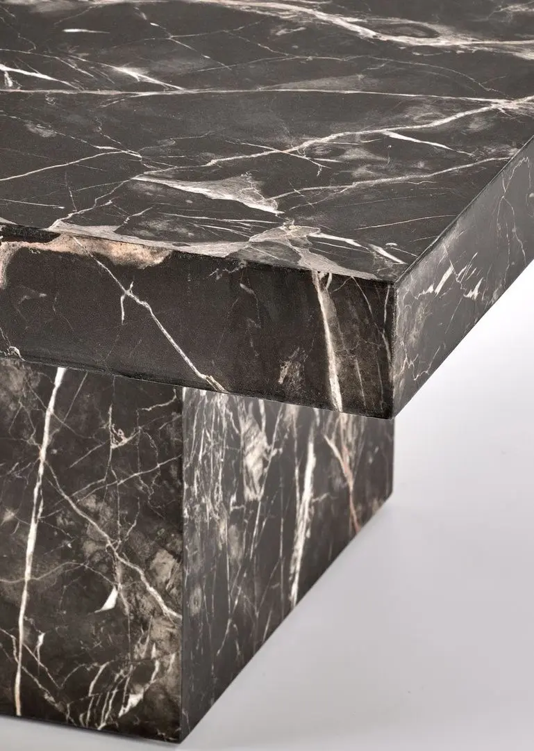 Masa pentru reviste Halmar Monolit (Black Marble)