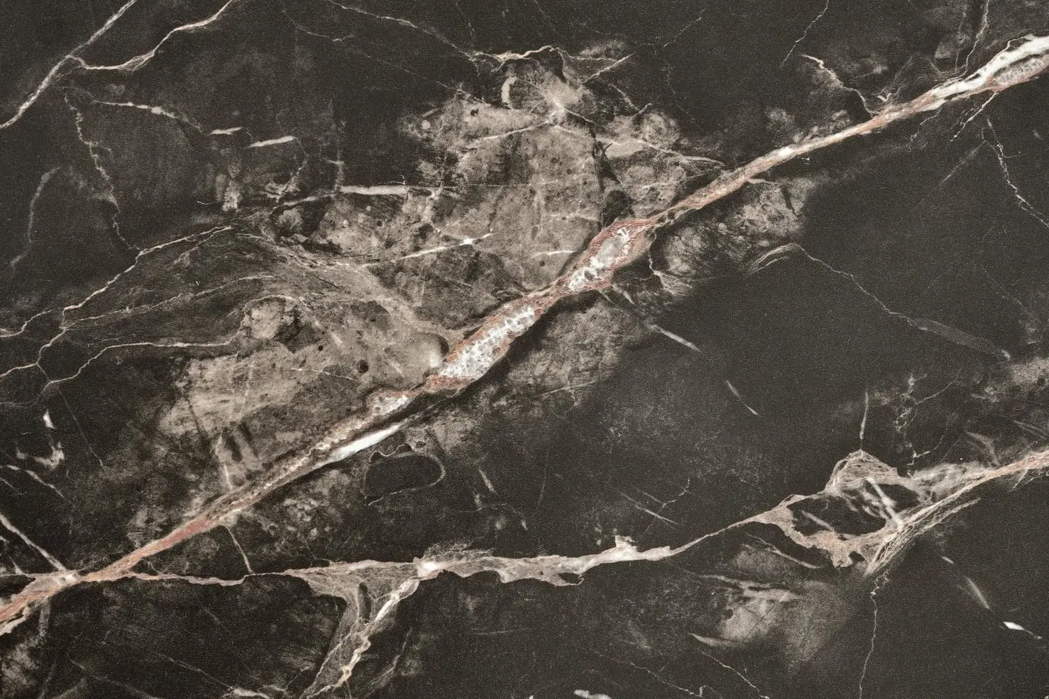 Masa pentru reviste Halmar Monolit (Black Marble)