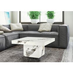 Masa pentru reviste Halmar Monolit (White Marble)