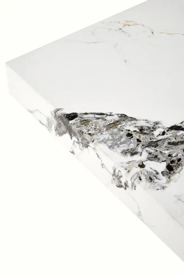 Masa pentru reviste Halmar Monolit (White Marble) - 6
