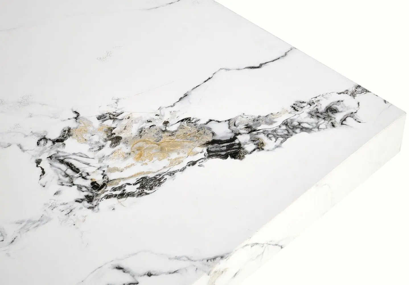 Masa pentru reviste Halmar Monolit (White Marble) - 8
