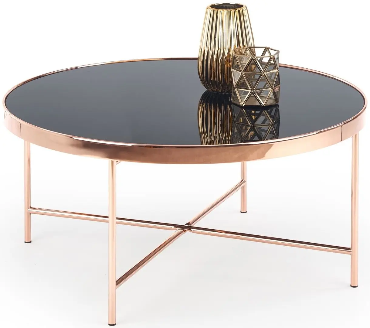 Журнальный столик Halmar Moria (Copper/Black) - 2