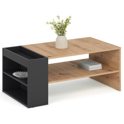 Журнальный столик Halmar Murcia (Artisan Oak/Black) Thumb