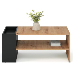 Журнальный столик Halmar Murcia (Artisan Oak/Black) Thumb