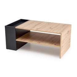 Журнальный столик Halmar Murcia (Artisan Oak/Black) Thumb