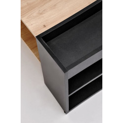 Журнальный столик Halmar Murcia (Artisan Oak/Black) Thumb