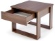 Masa pentru reviste Halmar Nea Square (Dark Walnut)