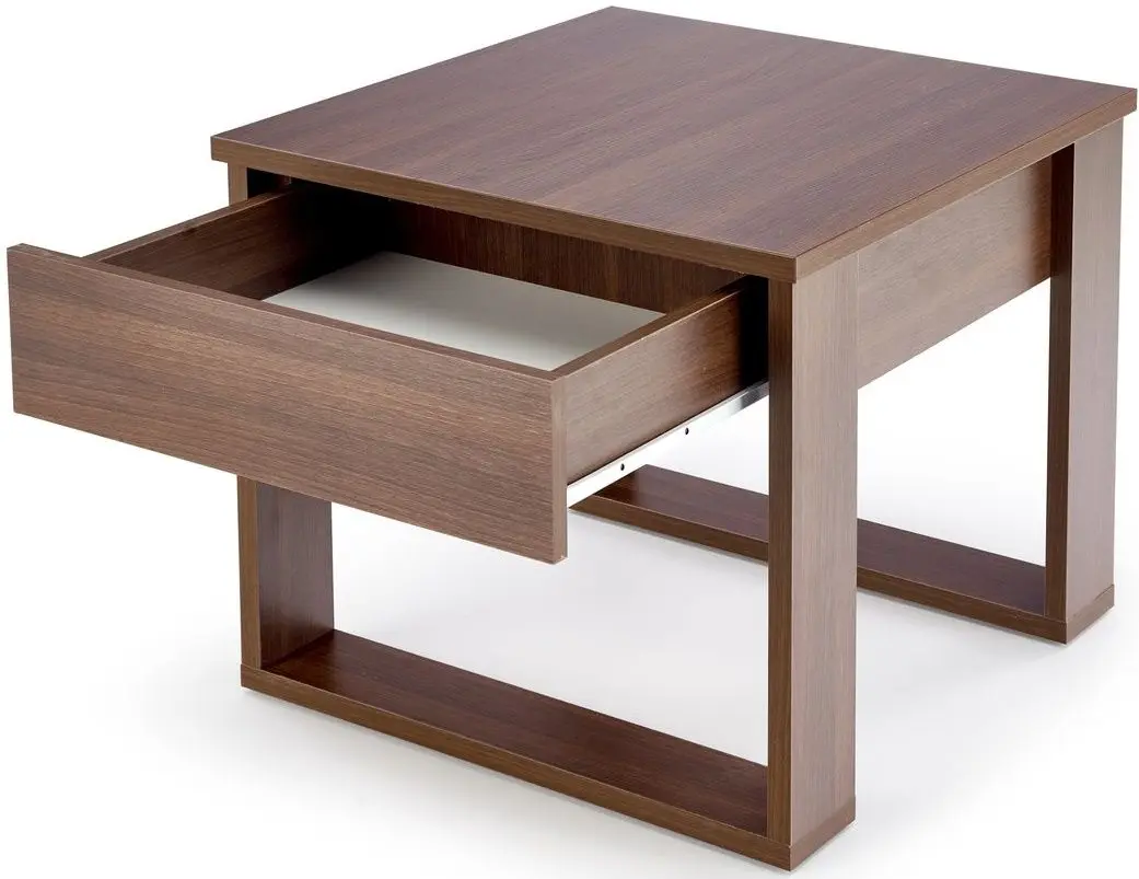 Masa pentru reviste Halmar Nea Square (Dark Walnut)