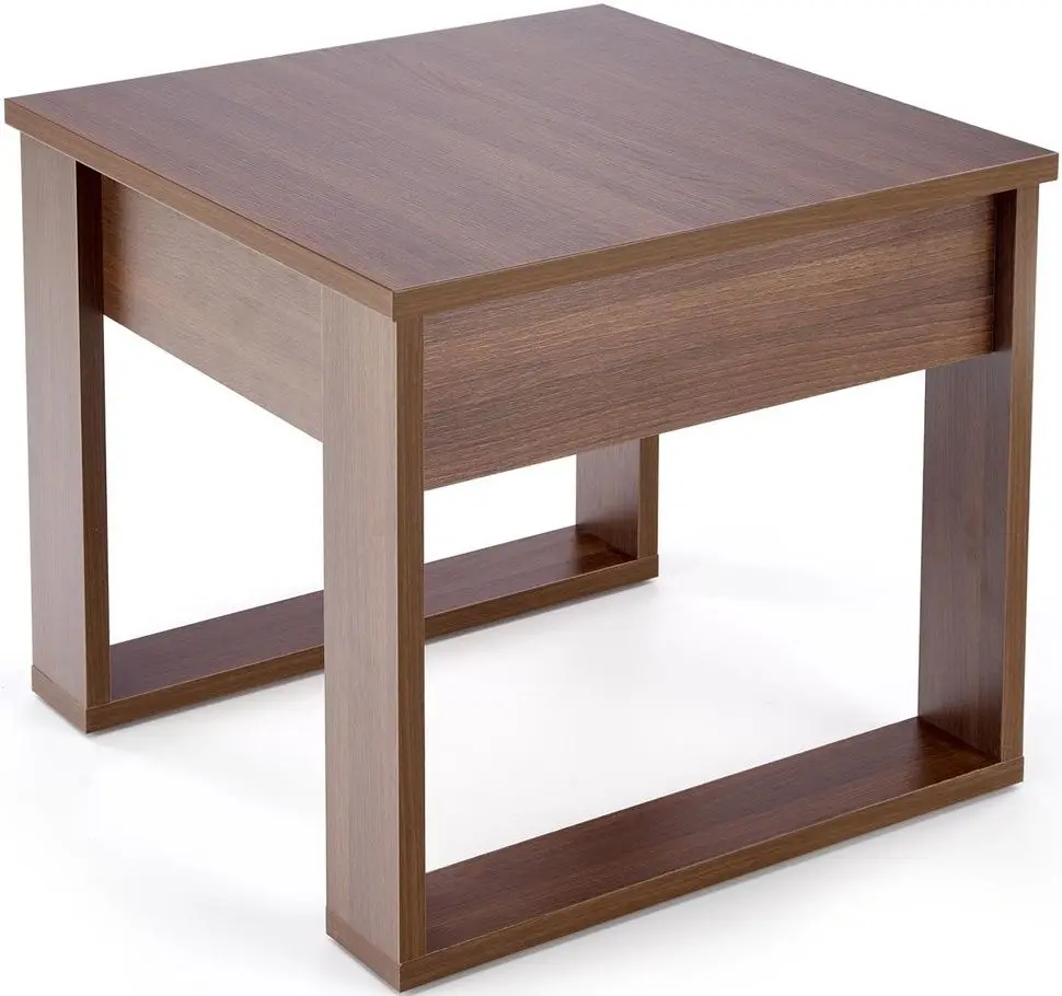 Masa pentru reviste Halmar Nea Square (Dark Walnut)