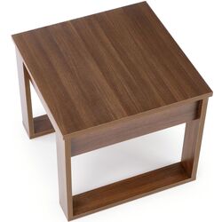 Masa pentru reviste Halmar Nea Square (Dark Walnut) Thumb