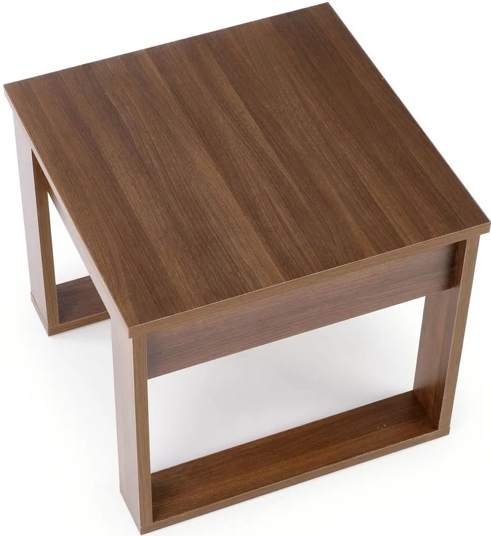 Masa pentru reviste Halmar Nea Square (Dark Walnut)