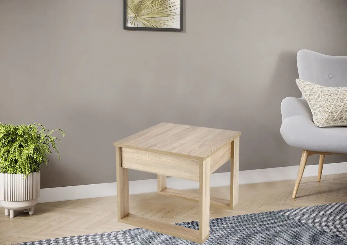 Журнальный столик Halmar Nea Square (Sonoma Oak)