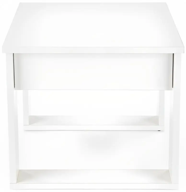 Masa pentru reviste Halmar Nea Square (White)