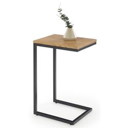 Masa pentru reviste Halmar Nisa (Golden Oak/Black)