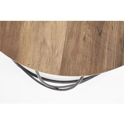 Masa pentru reviste Halmar Nubira (Nut/Black) Thumb