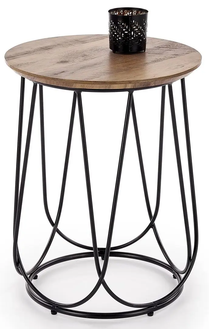 Журнальный столик Halmar Nubira S (Nut/Black) - 2