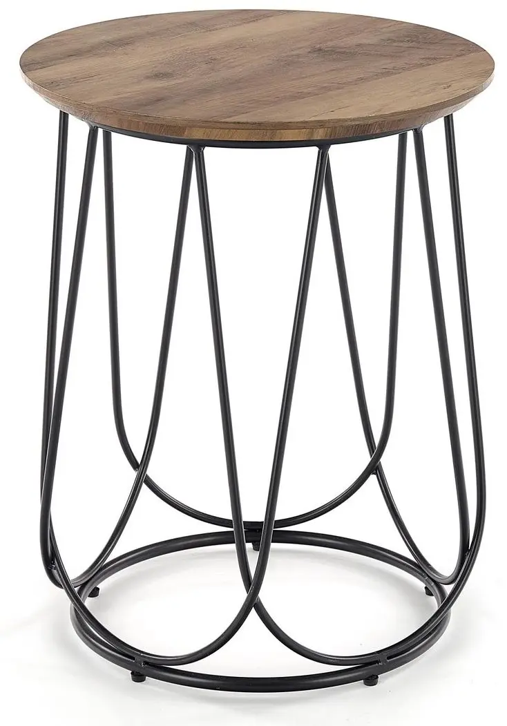 Журнальный столик Halmar Nubira S (Nut/Black)