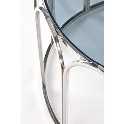 Masa pentru reviste Halmar Olivia (Chrome/Smoked) Thumb