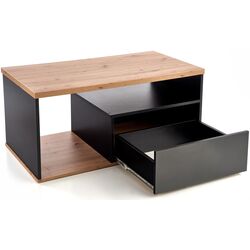 Masa pentru reviste Halmar Pantera (Wotan Oak/Black) Thumb