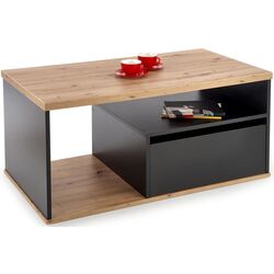 Masa pentru reviste Halmar Pantera (Wotan Oak/Black)