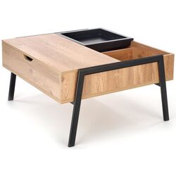 Masa pentru reviste Halmar Podium (Natural/Black) Thumb