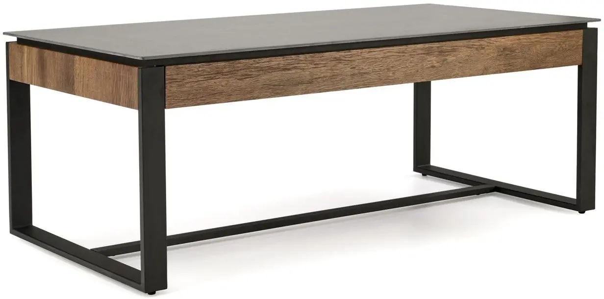 Журнальный столик Halmar Ramona (Black Marble/Walnut) - 2