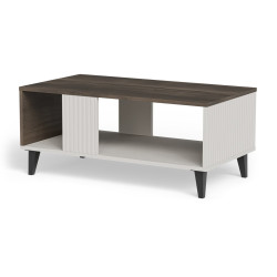 Masa pentru reviste Halmar Random 2 Law-1 (Cashmere/Walnut) Thumb