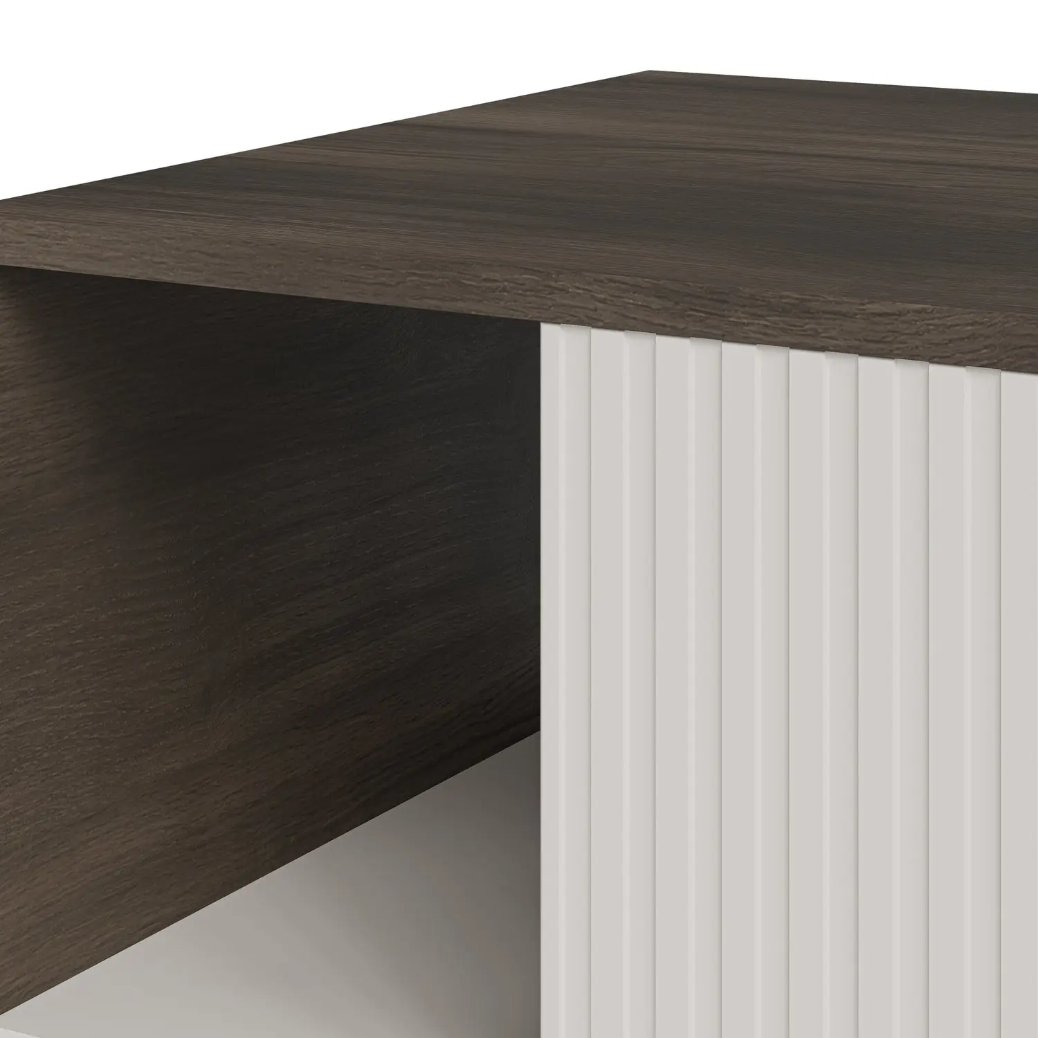 Masa pentru reviste Halmar Random 2 Law-1 (Cashmere/Walnut)