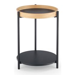 Masa pentru reviste Halmar Rolo (Natural Oak/Black) Thumb