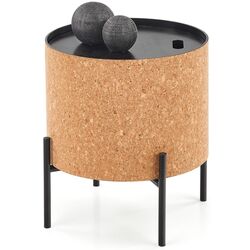 Masa pentru reviste Halmar Sasha (Natural/Black) Thumb