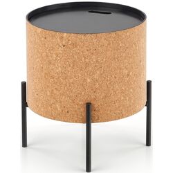 Masa pentru reviste Halmar Sasha (Natural/Black) Thumb