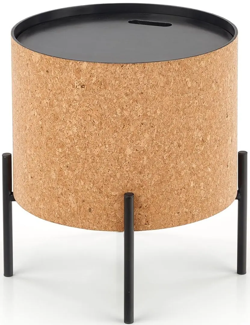 Masa pentru reviste Halmar Sasha (Natural/Black)