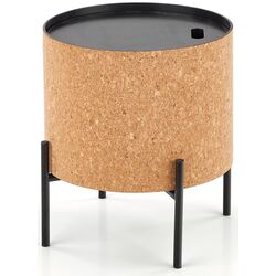 Masa pentru reviste Halmar Sasha (Natural/Black)