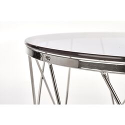 Masa pentru reviste Halmar Selena (Chrome/Smoky) Thumb