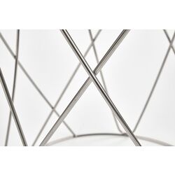 Masa pentru reviste Halmar Selena (Chrome/Smoky) Thumb
