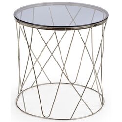 Masa pentru reviste Halmar Selena (Chrome/Smoky)