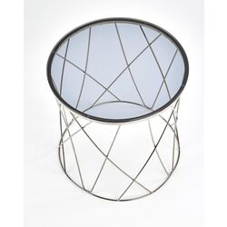 Masa pentru reviste Halmar Selena (Chrome/Smoky) Thumb