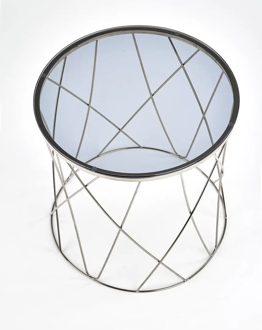 Masa pentru reviste Halmar Selena (Chrome/Smoky)