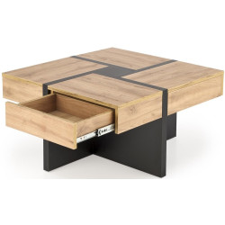 Журнальный столик Halmar Sevilla S (Craft Oak/Black) Thumb