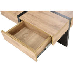 Журнальный столик Halmar Sevilla S (Craft Oak/Black) Thumb