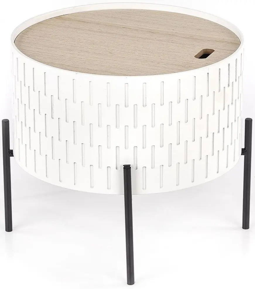 Журнальный столик Halmar Sintra (White/Black) - 4