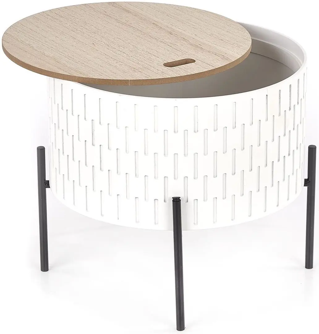 Журнальный столик Halmar Sintra (White/Black) - 5