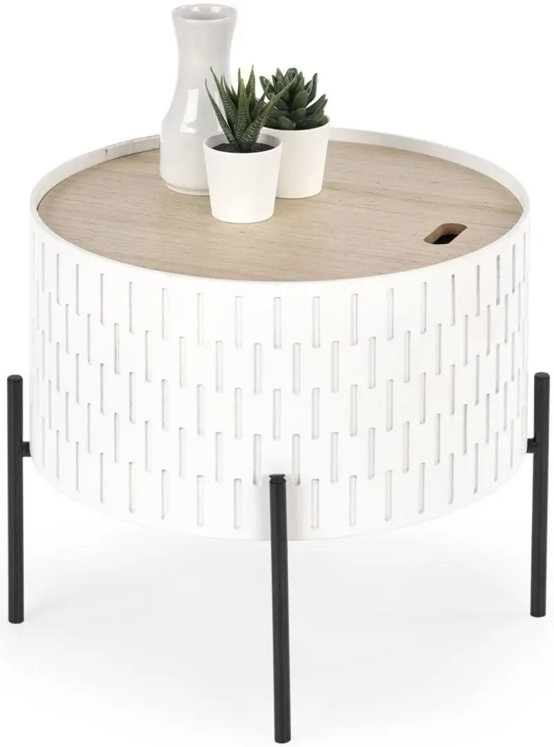 Журнальный столик Halmar Sintra (White/Black)