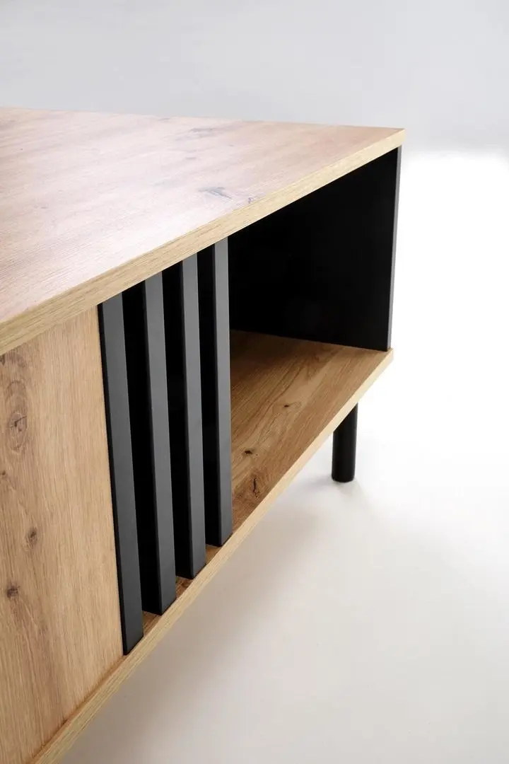 Журнальный столик Halmar Sonia (Artisan Oak/Black)