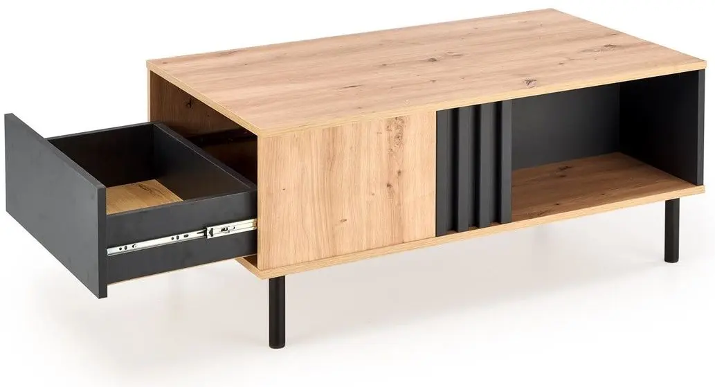 Журнальный столик Halmar Sonia (Artisan Oak/Black)