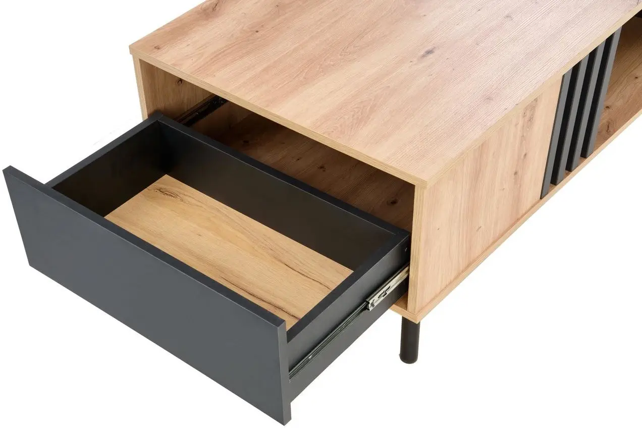 Журнальный столик Halmar Sonia (Artisan Oak/Black)